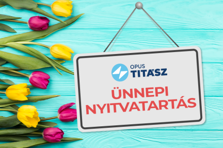 Ünnepi nyitvatartás